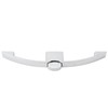 RV Push Button Pull Handle Latch Lock Arc Shape Glossy