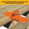 JIG-A-DECK Deck Spacer & Fastener Alignment Guide for Hardwood, Composite,