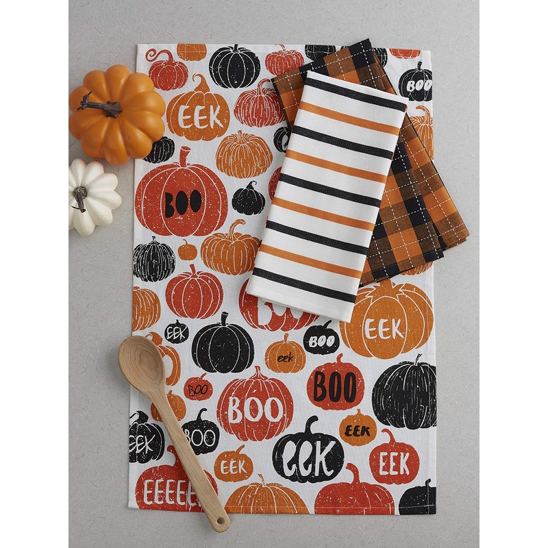 DII Hechizada - Juego de 3 Toallas de Cocina Decoradas,