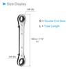 CoCud Double Box End Reversible Ratcheting Wrench, SAE 3/4 by