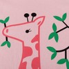 Tkiames girls’ pyjamas with giraffe design, cotton, kids, long sleeve