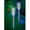 esotec Solar Design Twin 102064 Light Posts Set of 2