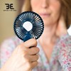 Bright Eyes - Micro USB RECHARGEABLE Mini Handheld Fan with