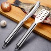 2 Pieces Fish Scaler Tool, Stainless Steel Skin Remover Fish