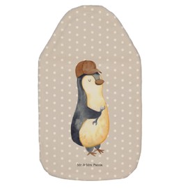 Mr. & Mrs. Panda Hot Water Bottle "Wenn Papa es nicht reparieren kann, sind wir am Arsch" - Gift, Heat Cushion, Father's Day, Father, Penguin, Children's Hot Water Bottle, Gift for Dad, Mother's Day, Family, Mum