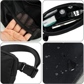 Brand: Amazerbst Amazerbst Belt Bag, Fanny Pack, Everywhere Bag,40 Inch Adjustable Black