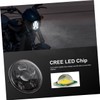 Gatuida 1pc Led Motorcycle Headlight Lamp Beads and Round Angel