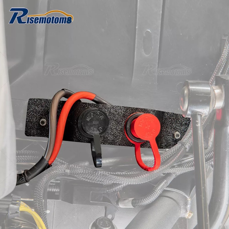 risemotom8 Remote Battery Terminal Relocation Kit Jump Post Cable for