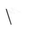 Transparent PVC Binding System Covers, 8-3/4" x 11-1/4", Clear, 100/Pack