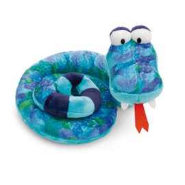 ZsaZsa Cuddly Toy Snake 18 cm Green - Soft Plush Toy, Cute Plush Toy for Cuddling and Playing, for Children and Adults, Great Gift Idea