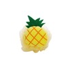 Healvian 6pcs Fruit Shaped Shower Strawberry and Pineapple Mesh Pouf