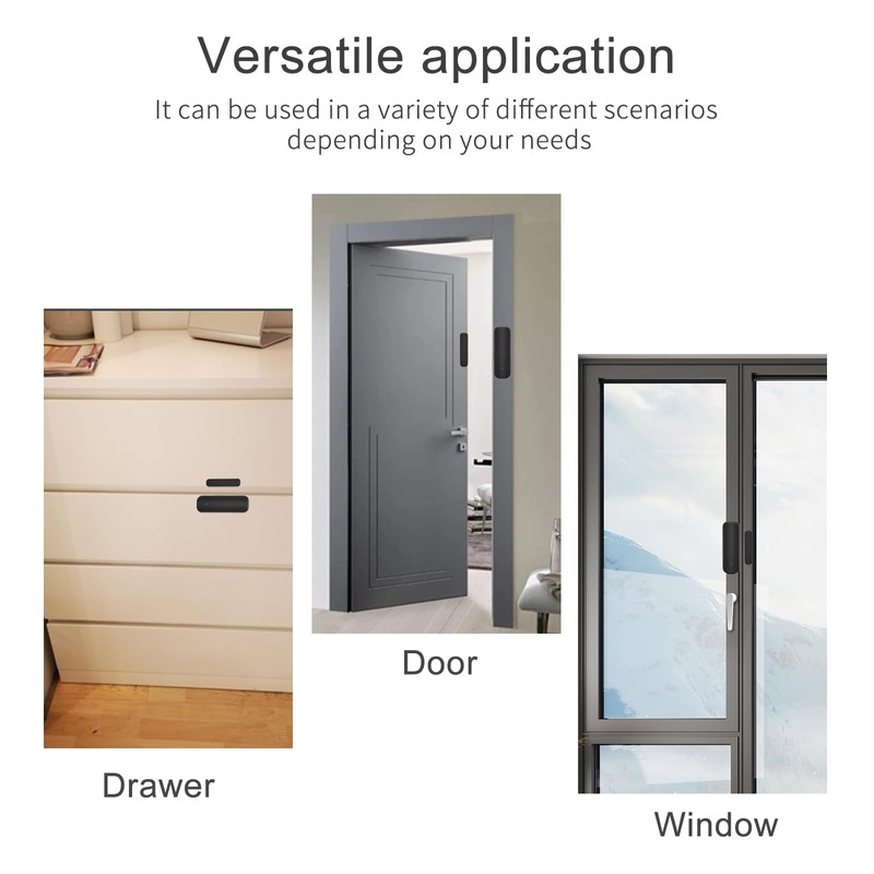 WiFi Door and Window Sensor for Home Security, 1 Pack,