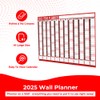 2025 Year Wall Planner Large A1-2025 Wall Calendar Runs January