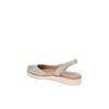 Naturalizer Soul Womens Idea-Dorsay Slingback Ballet Flats Light Gold 8.5