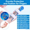 Aluminum Finger Splint, Finger Support Brace Joint Stabilizer for Thumb,