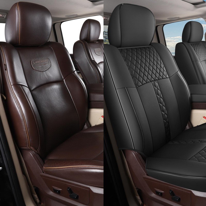 Huidasource Dodge Ram 1500 Seat Covers Full Set, Full Coverage