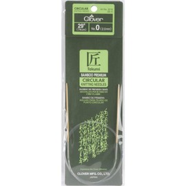 Takumi Bamboo Circular Knitting Needles 29-Size 15/10mm
