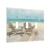 Spshian Light Switch Cove Beach Chair Seascape Blue Ocean 3