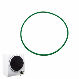 Compatible with Haier HLP140E HLP141E Dryer Blower Fan Belt, WD-0350-37 Compact Portable Dryer Replacement Belt, Suitable for Mini Electric Dryer Repair Parts, Replacement for Haier Compact Dryer Belt