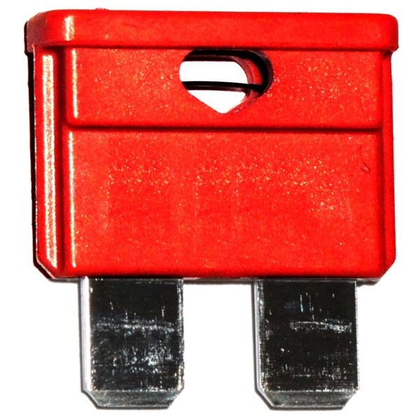 Aerzetix – 10 x 10 A Red Fuses 6 V