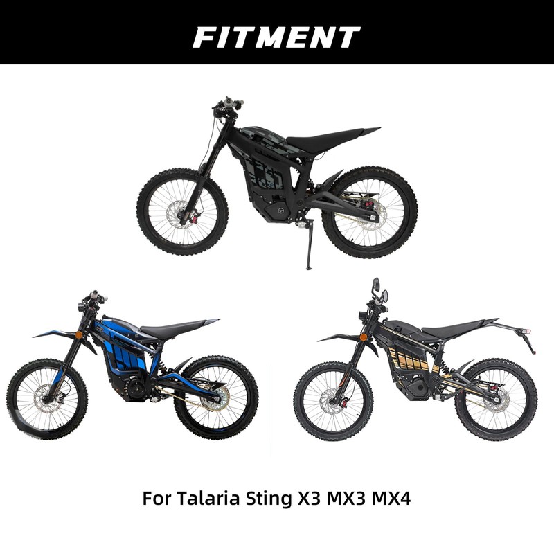 CHANGCHENG Motorcycle Chain Guards Electric Dirt Bike Chain Cover Protector