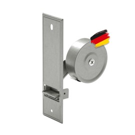 BAUHELD® Roller Shutter Belt Winder Flush-Mounted [Made in Germany] - Maxi Inlet Belt Winder Made of Steel - For Roller Shutter Belt 23 mm [Without Strap] - Roller Shutter Winder without Cover - Hole