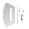 Masterpart Washing Machine White Door Handle Complete Kit To Fit