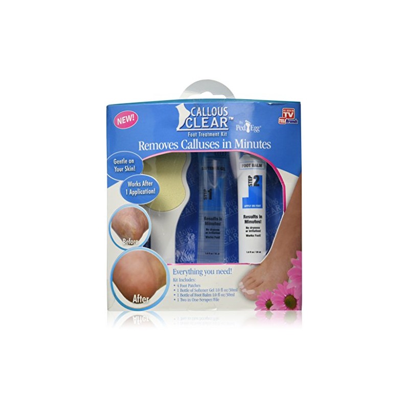 Ped Egg Callous Clear Foot Treatment Kit