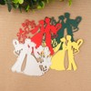 4Pcs /Set Wedding Dies for Card Making Bride and Groom