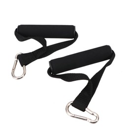 SUPVOX Carabiner Tension Rope Set Handles Workout Band Handles for Yoga Bodybuilding