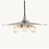 Restoration Hardware Factory Filament Pendant Metal - 11 Inch -