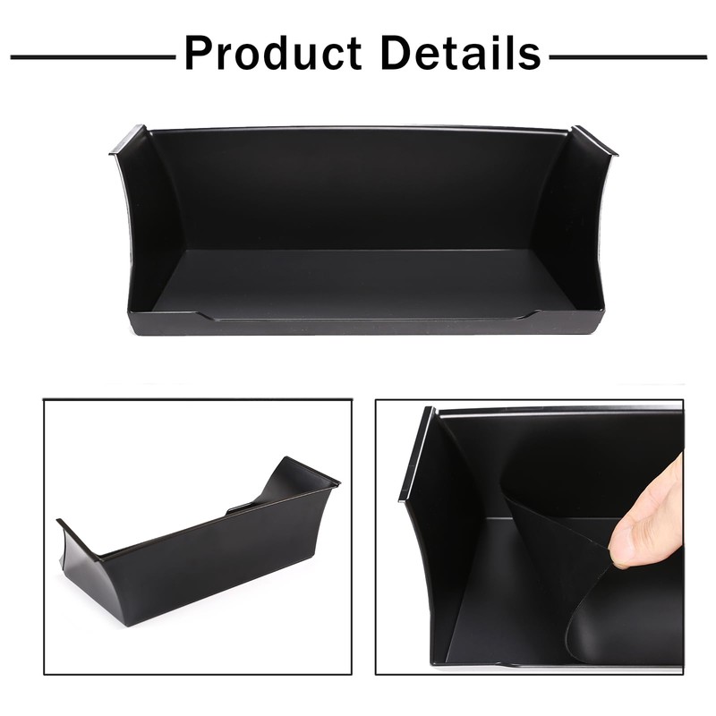 HIRUFAIT Center Console Organizer Tray Compatible with Land Rover Defender