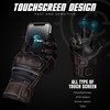 J.A.G. Motorcycle Gloves - Premium Leather Perforated Motorcycle Gloves for