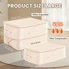 Pack of 2 Ultra Space-Saving Self-Compressing Organiser, Storage Bag for