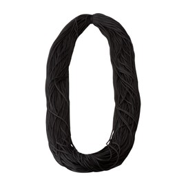 AEJESOP Black Silk Thread, 120 Meters, Good Luck Thread, Embroidery Floss, Raksha Sutra