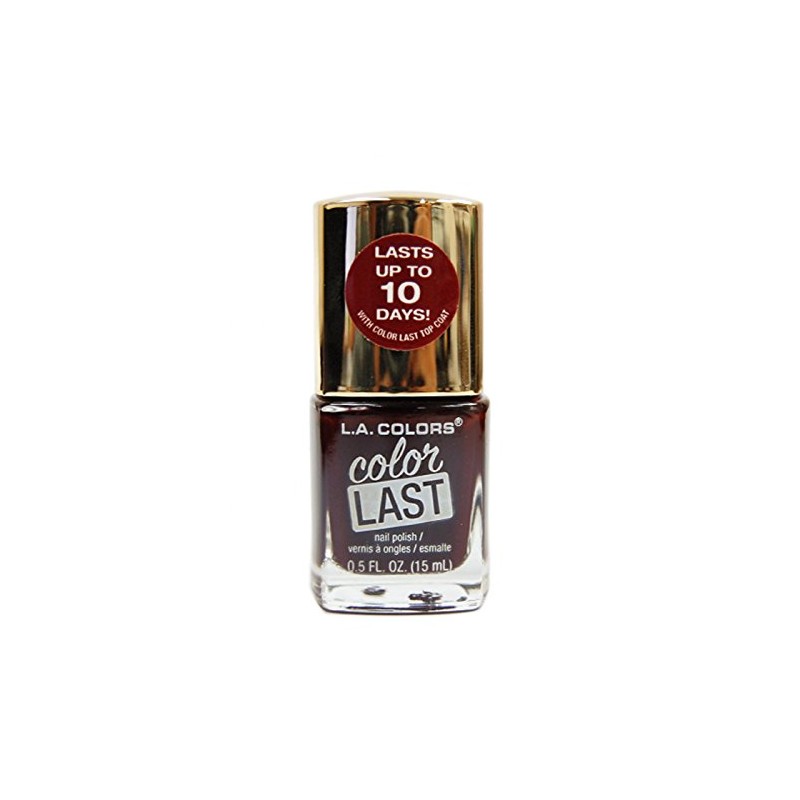 L.A. COLORS Color Last Nail Polish, Sacrifice, 1 Ounce, (CNP84)