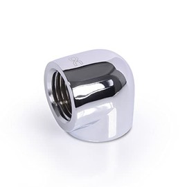 Alphacool Icicle Adapter 90 Degree G1/4 Inch Female to G1/4 Inch Female Water Cooling Angle Connector