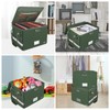ENGPOW File Box with Lock, Fireproof Document Box with Zipper