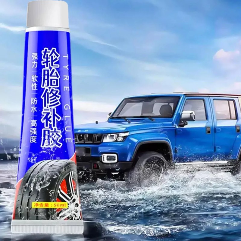 Unbranded Tire Patch Plug Sidewall Repair Glue For Side Bonding