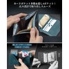 Kawaoto Men's Bi-fold Pueblo Leather, Genuine Leather, Made in Japan,