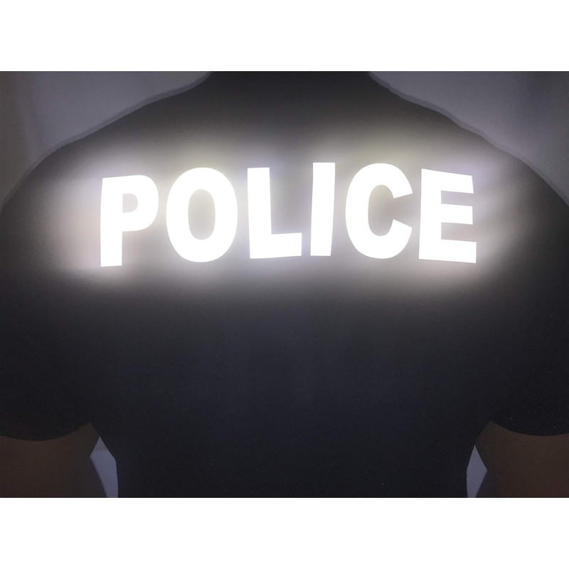 Custom Reflective Iron On - Heat Press 2 inch Letters