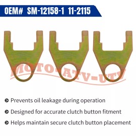 JINFANNIBI 3pcs Clutch Button Retainer Clip Tools For Ski-Doo TRA Snowmobile Series 11-2115