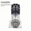 DC 12V Vacuum Pump, 5L/min 120kpa Mini Oil-Free Vacuum Pump,