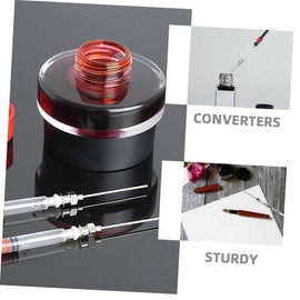 DOITOOL 2sets 9pcs Ink Converter and Absorber for Fountain Pens Refillable Ink System Compatible with Diameter Pens for Calligraphy Writing 9pcs*2