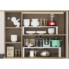Jojocross Expandable Adjustable Stackable Kitchen Organizer, Spice Rack,Metal Pantry Storage
