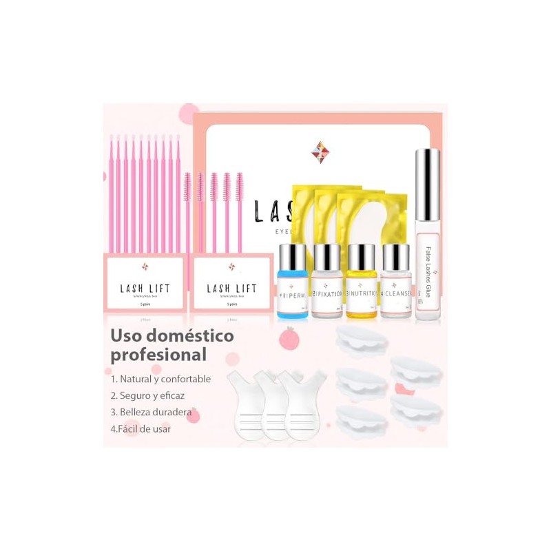 kit de permanente de pestañas,Kit de Laminación de Cejas，Rizado De
