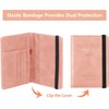 2 Unidades Cartera para Pasaporte RFID, 2 Packs Pasaporte Funda