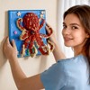 Octopus Wall Art Building Sets for Adults,3D Mini Octopus Building