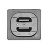 HENDI Gastronorm Lid for Gastronorm Containers, Temperature Resistant from -40°