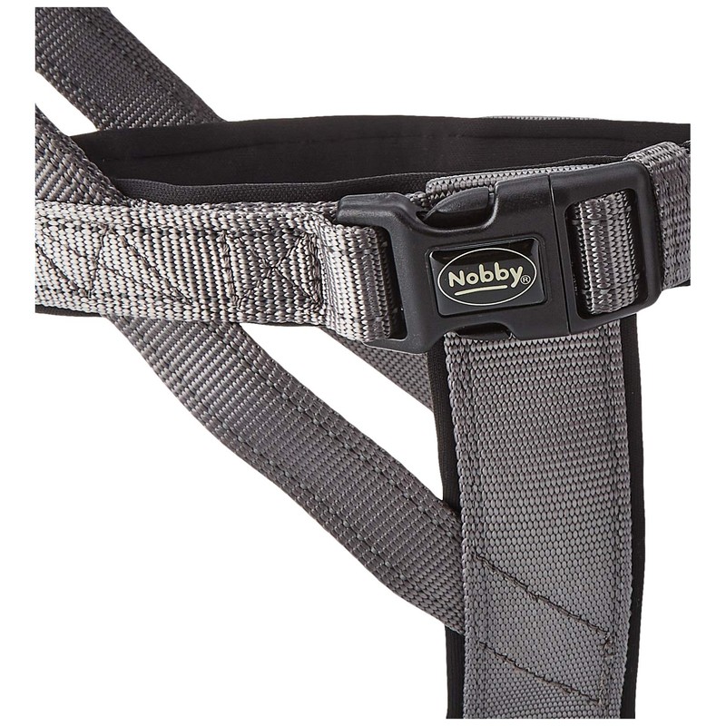 Nobby Norweger Classic Reflect Soft Harness, X-Large, Grey
